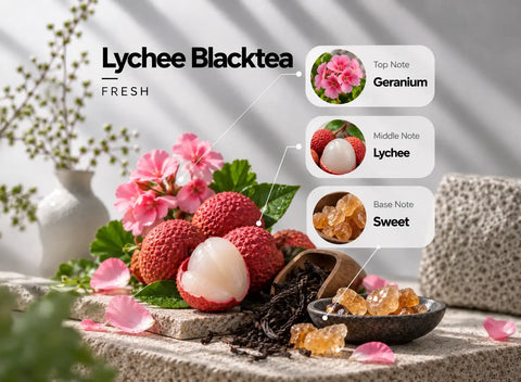 Lychee Blacktea — Monfiora fragrance