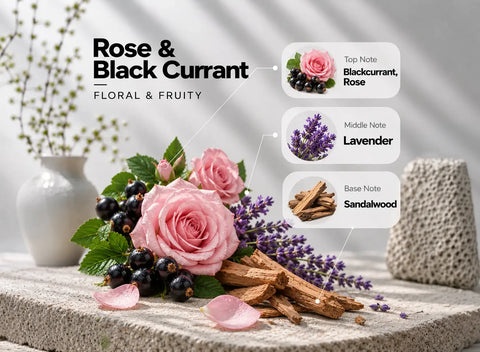 Rose & Black Currant — Monfiora fragrance