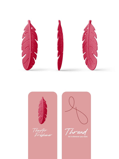 Feather Air Freshener – Rose & Black Currant