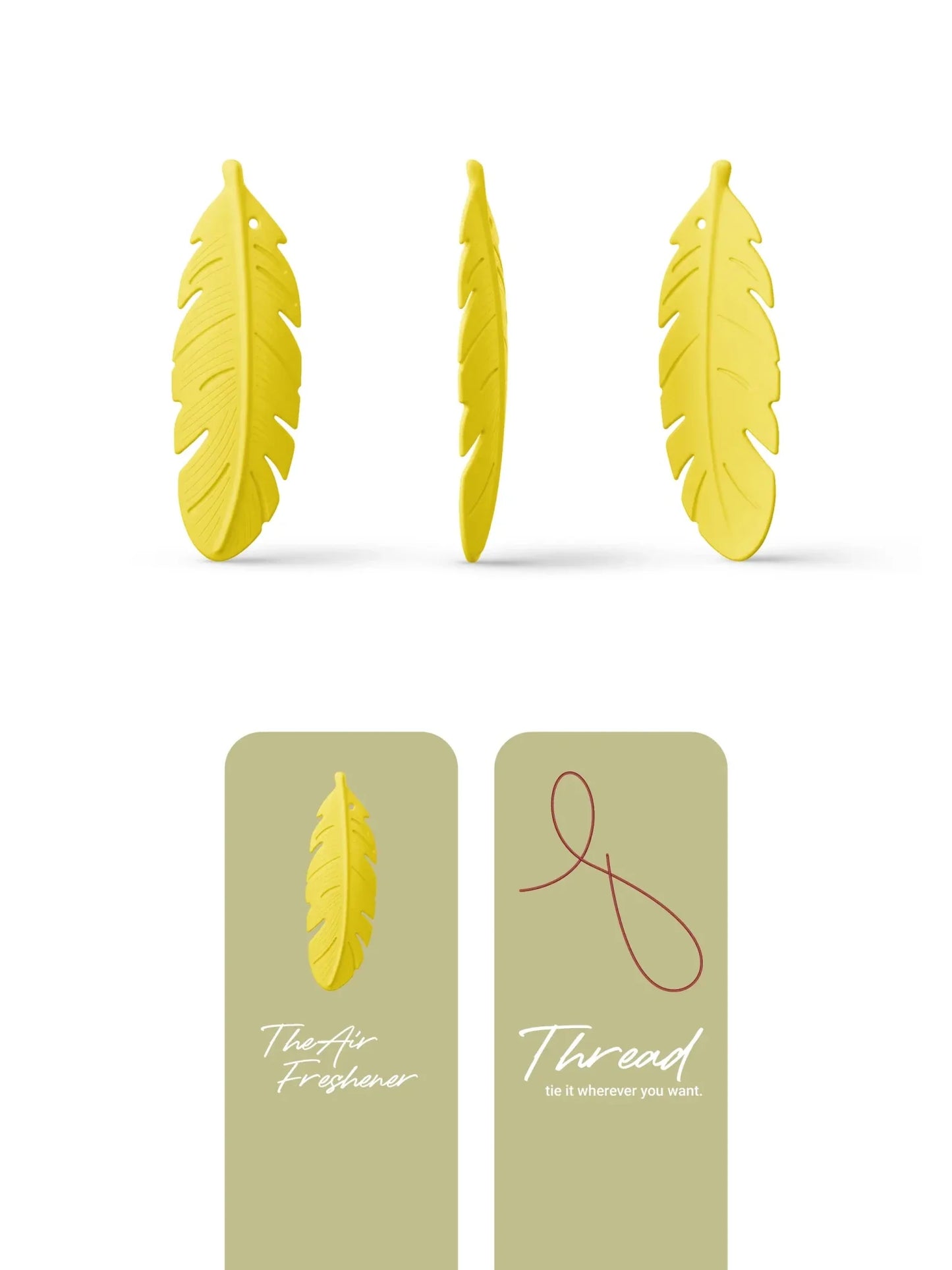 Feather Air Freshener – Vanilla